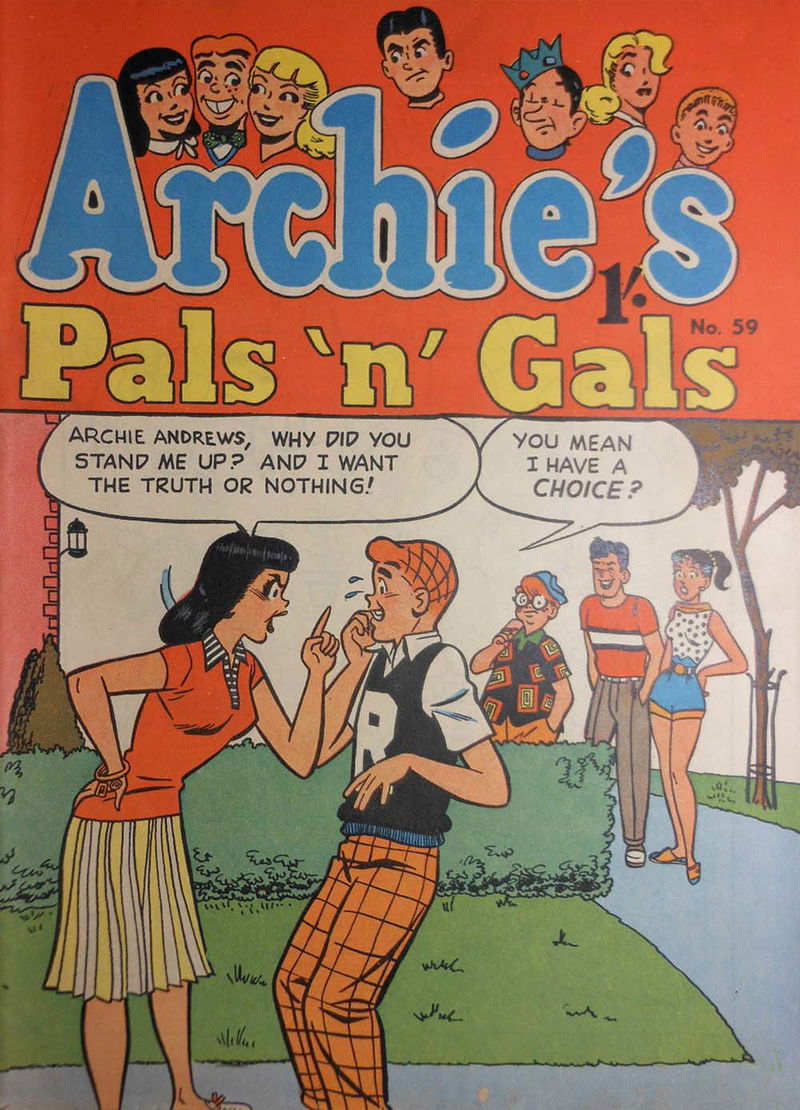 Archie's Pals 'n' Gals (Archie, 1955? series) #59 ([December 1959?])