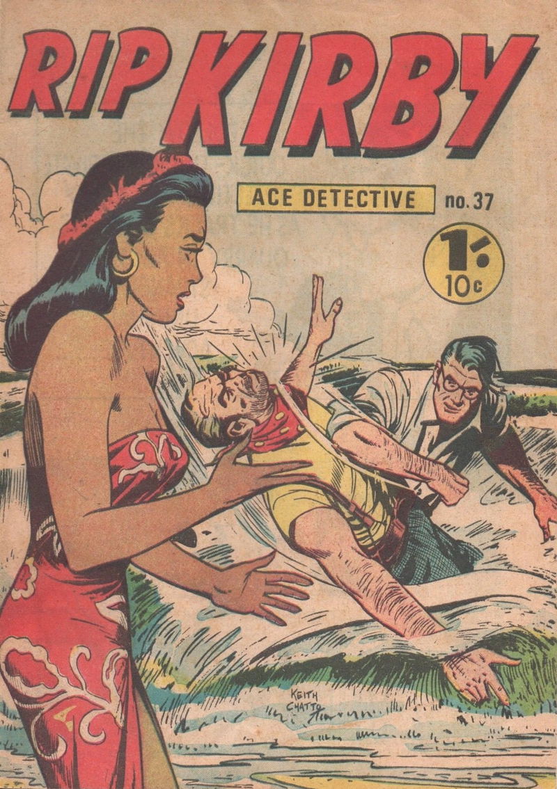 Rip Kirby Ace Detective (Yaffa/Page, 1964? series) #37 ([March 1966?])