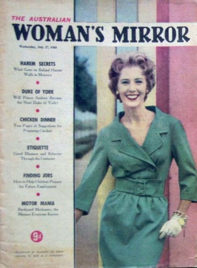 The Australian Woman's Mirror (Bulletin, 1924 series)  (27 July 1960)