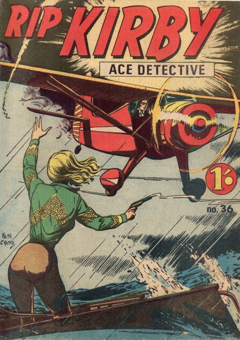 Rip Kirby Ace Detective (Yaffa/Page, 1964? series) #36 ([September 1965?])