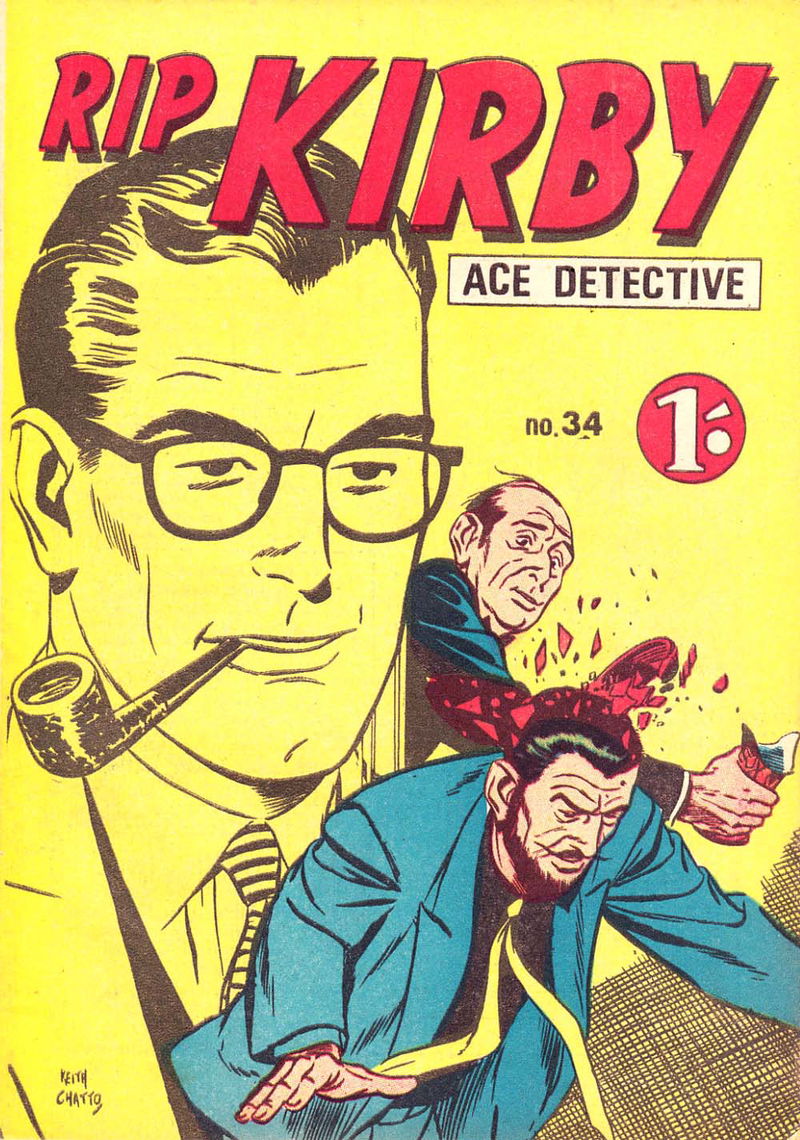 Rip Kirby Ace Detective (Yaffa/Page, 1964? series) #34 ([March 1965?])