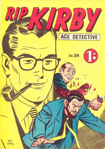 Rip Kirby Ace Detective  #34 ([March 1965?])
