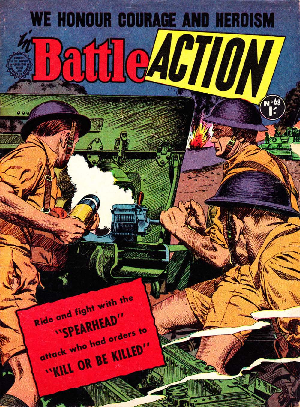 Battle Action (Horwitz, 1954 series) #68 ([August 1960])