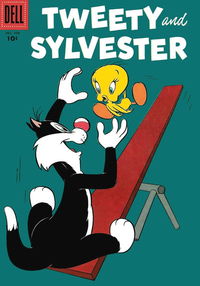 Tweety and Sylvester (Dell, 1954 series) #15