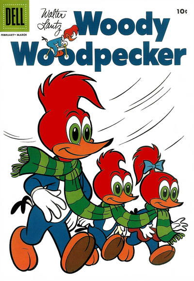 Walter Lantz Woody Woodpecker (Dell, 1952 series) #35 (February-March 1956)