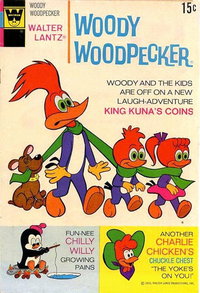 Walter Lantz Woody Woodpecker (Western, 1962 series)  #122 (March 1972) — King Kuna's Coins