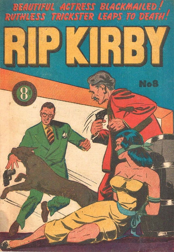 Rip Kirby (Atlas, 1952 series) #8 ([November 1953?])