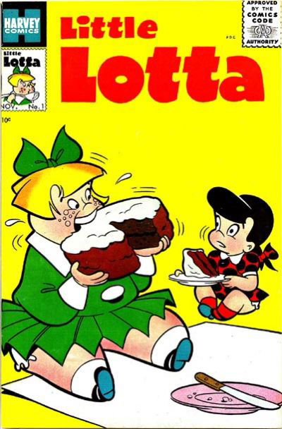 Little Lotta (Harvey, 1955? series) #1 (November 1955)