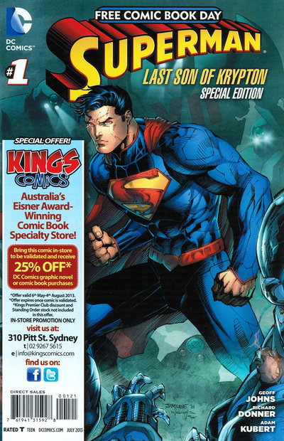 Superman: The Last Son of Krypton FCBD Special Edition [nn] (July 2013)