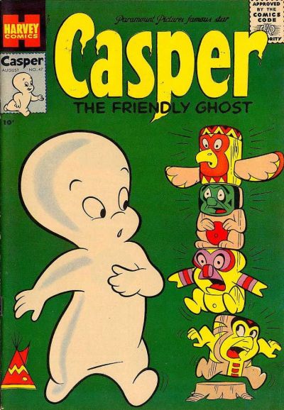 Casper the Friendly Ghost (Harvey, 1952 series) #47 (August 1956)