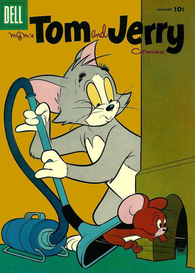 Tom & Jerry Comics (Dell, 1949 series) #150 January 1957