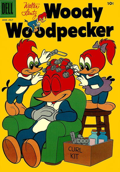 Walter Lantz Woody Woodpecker (Dell, 1952 series) #37 (June-July 1956)