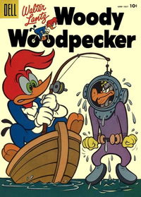 Walter Lantz Woody Woodpecker (Dell, 1952 series) #31 June-July 1956