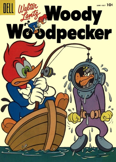 Walter Lantz Woody Woodpecker  #31 (June-July 1955)