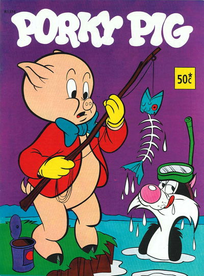 Porky Pig (Rosnock, 1983 series)  #R1374 (1983)