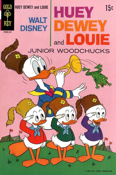 Huey, Dewey and Louie Junior Woodchucks  #3 (December 1968)