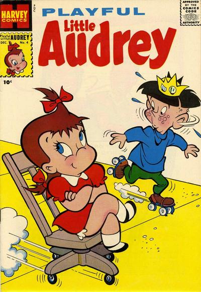 Playful Little Audrey  #4 (December 1957)