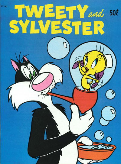 Tweety and Sylvester (Rosnock, 1983 series)  #R1380 (1983)