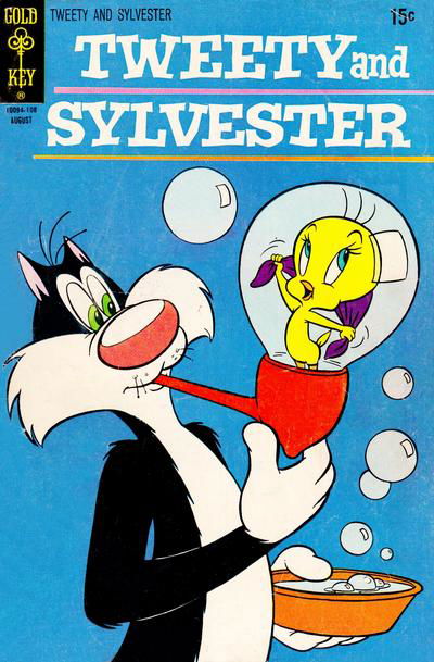 Tweety and Sylvester (Western, 1963 series) #19 (August 1971)