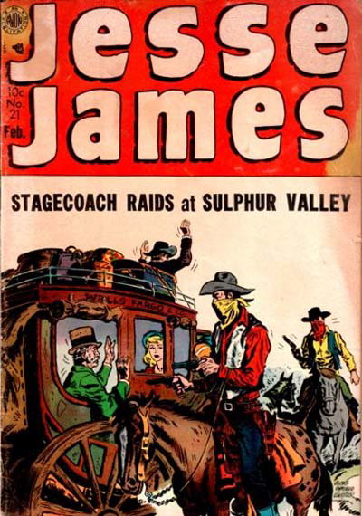 Jesse James  #21 (February 1955)