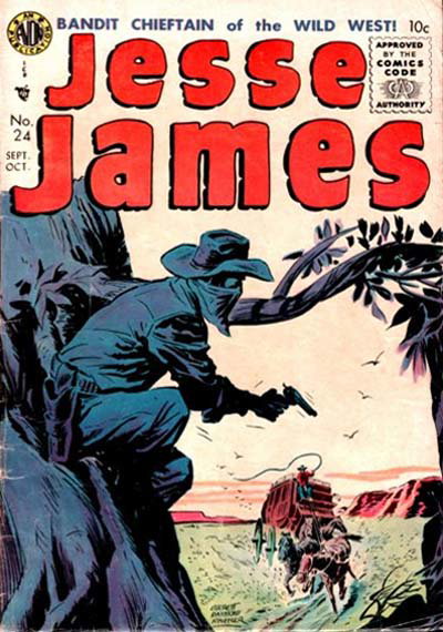 Jesse James  #24 (September-October 1955)