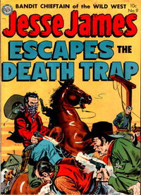 Jesse James (Avon, 1950 series) #9 November 1952