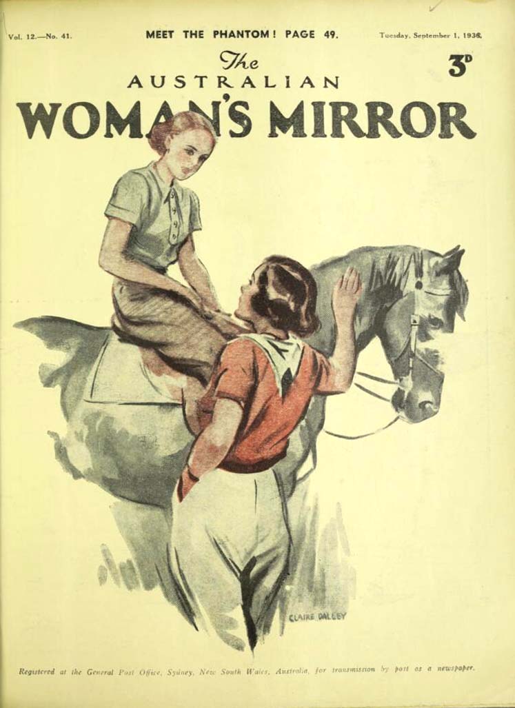 The Australian Woman's Mirror (Bulletin, 1924 series) v12#41 (1 September 1936)