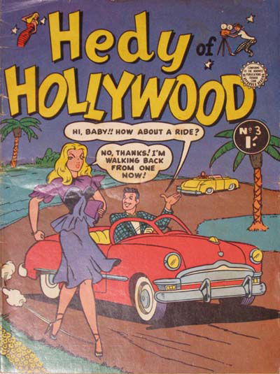 Hedy of Hollywood (Horwitz, 1957 series) #3 (September 1957)