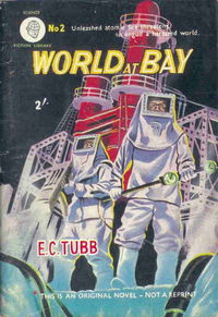 Science Fiction Library (Atlas, 1955 series) #2 — World at Bay September 1955