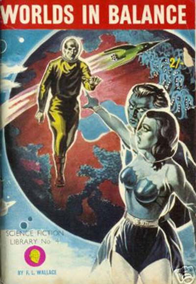 Science Fiction Library (Atlas, 1955 series) #4 — Worlds in Balance ([December 1955?])