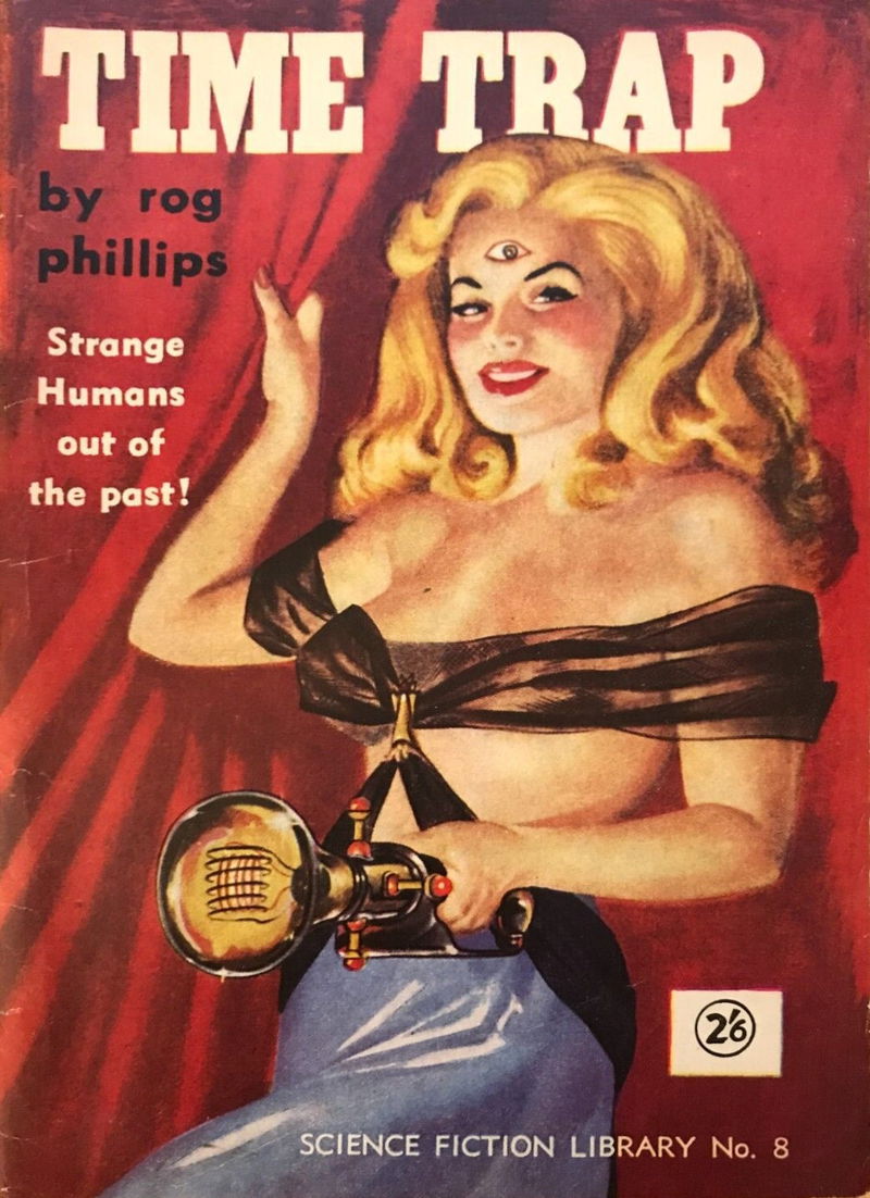 Science Fiction Library (Atlas, 1955 series) #8 — Time Trap ([April 1956?])