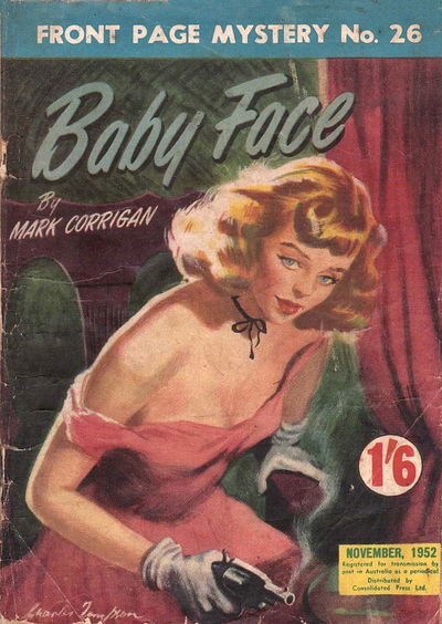 Front Page Mystery (Shakespeare Head, 1952? series) #26 — Baby Face ([November 1952?])