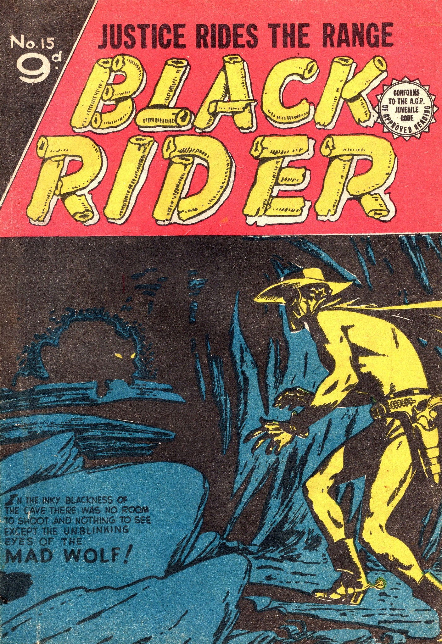 Black Rider (Horwitz, 1956? series) #15 ([January 1956?])
