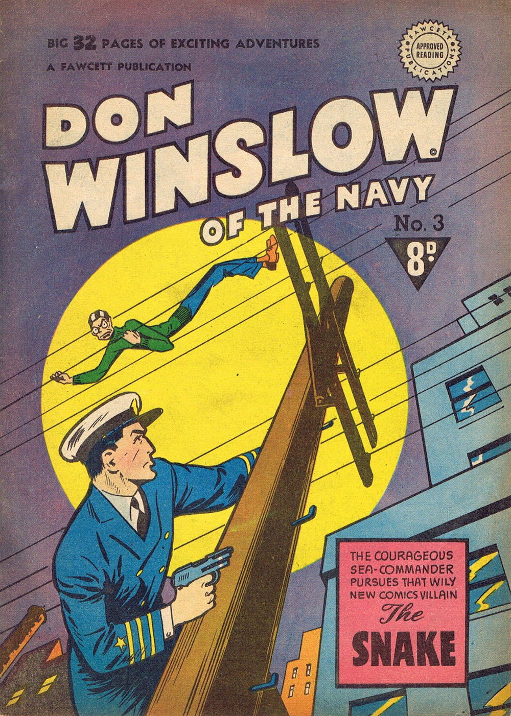 Don Winslow of the Navy (Cleland, 1952? series) #3 (1953)