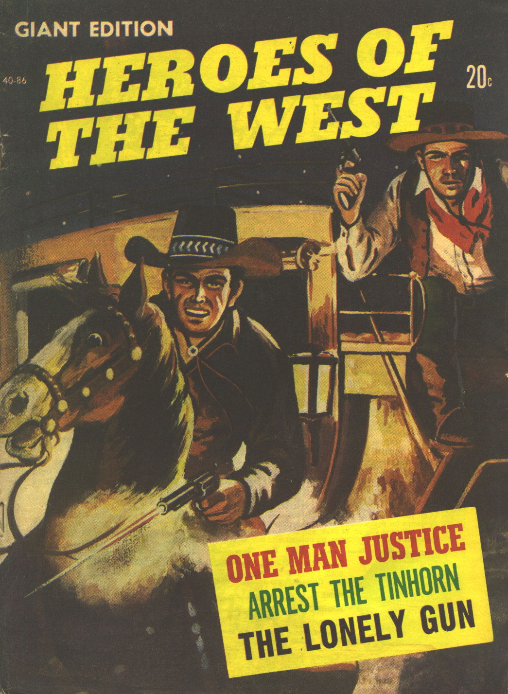 Heroes of the West Giant Edition (Jubilee, 1970) #40-86 ([1970])