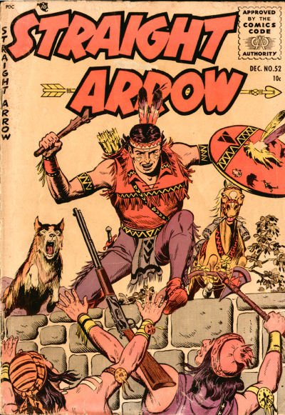 Straight Arrow (Magazine Enterprises, 1950 series) #52 (December 1955)