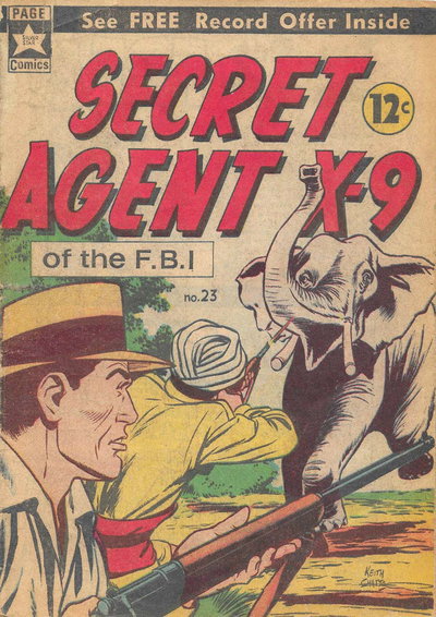 Secret Agent X-9  #23 ([1967?])