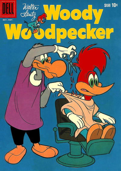 Walter Lantz Woody Woodpecker (Dell, 1952 series) #57 (October-November 1959)