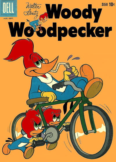 Walter Lantz Woody Woodpecker (Dell, 1952 series) #62 (August-September 1960)