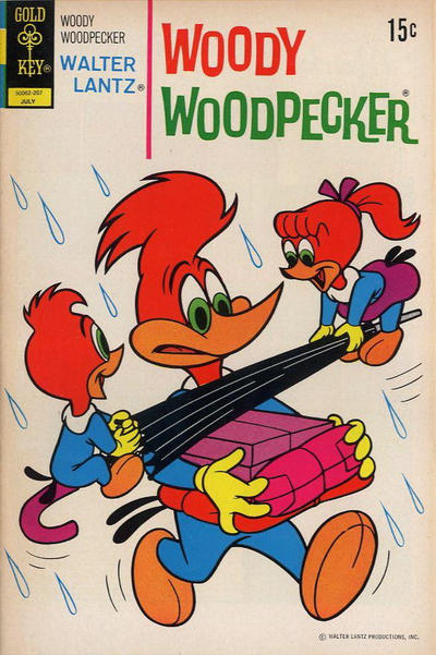 Walter Lantz Woody Woodpecker  #124 (July 1972)