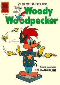 Walter Lantz Woody Woodpecker (Dell, 1952 series) #68 August-September 1961