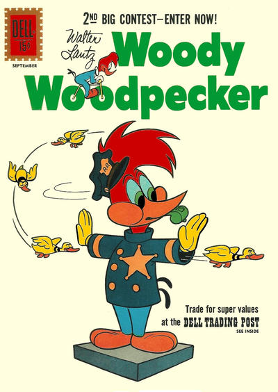 Walter Lantz Woody Woodpecker  #68 (August-September 1961)