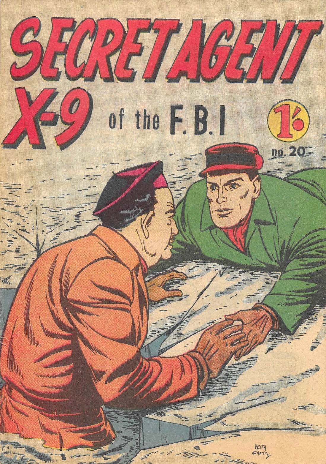 Secret Agent X-9 (Photo-Type, 1964? series) #20 ([August 1965?])