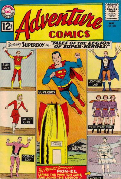 Adventure Comics (DC, 1938 series) #300 (September 1962)