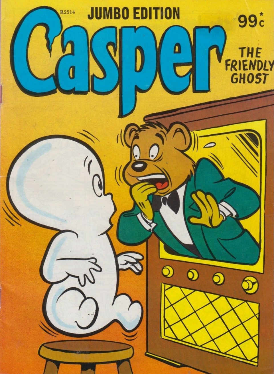 Casper the Friendly Ghost Jumbo Edition (Rosnock, 1985) #R2514 ([April 1985])