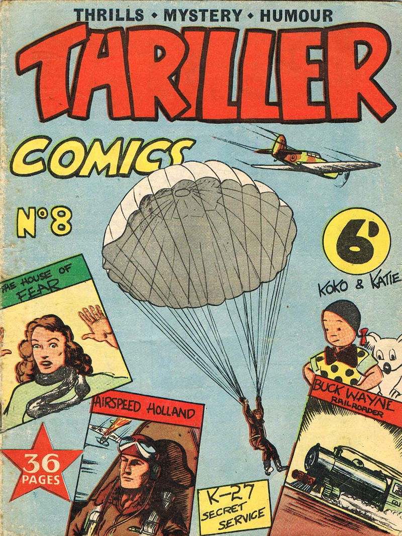 Thriller Comics (W&H Ltd., 1945? series) #8 ([1945?])