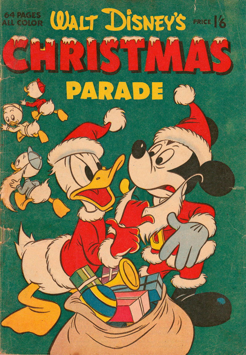 Walt Disney's Christmas Parade [CP Series] (WG Publications, 1953 series) #C.P.1 ([1953?])