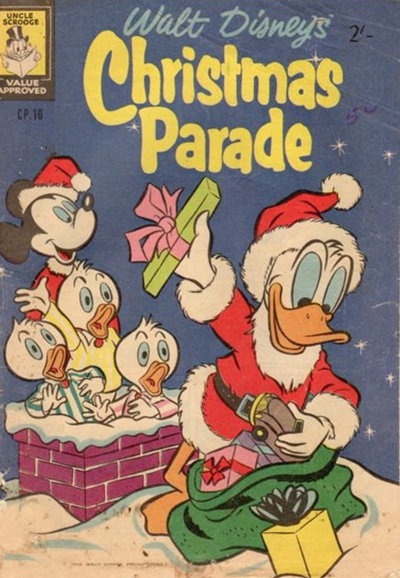Walt Disney's Christmas Parade [CP Series]  #10 ([1962?])