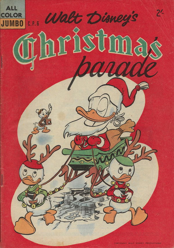 Walt Disney's Christmas Parade [CP Series] (WG Publications, 1953 series) #6 (1958)