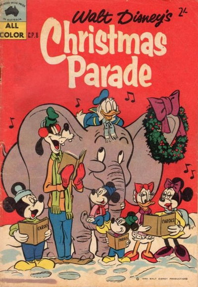 Walt Disney's Christmas Parade [CP Series]  #8 ([October 1960?])